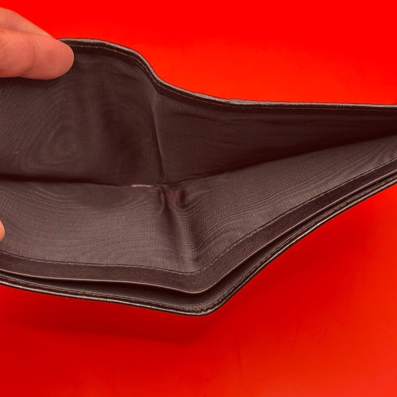 PRADA with COA.  Black Leather Men's Wallet. - Picture 7 of 11